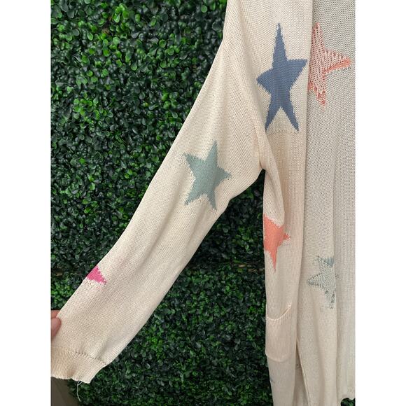 143 Story by Line Up, thin long cardigan, women’s size S - Picture 2 of 6